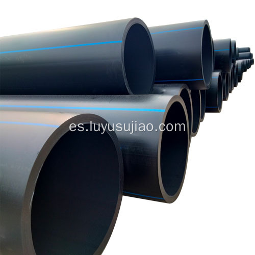 Tuberías de suministro de agua de plástico HDPE